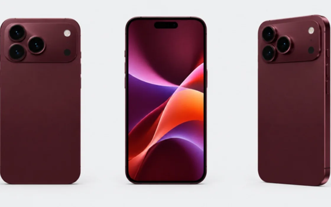 iPhone Pro Max bordô